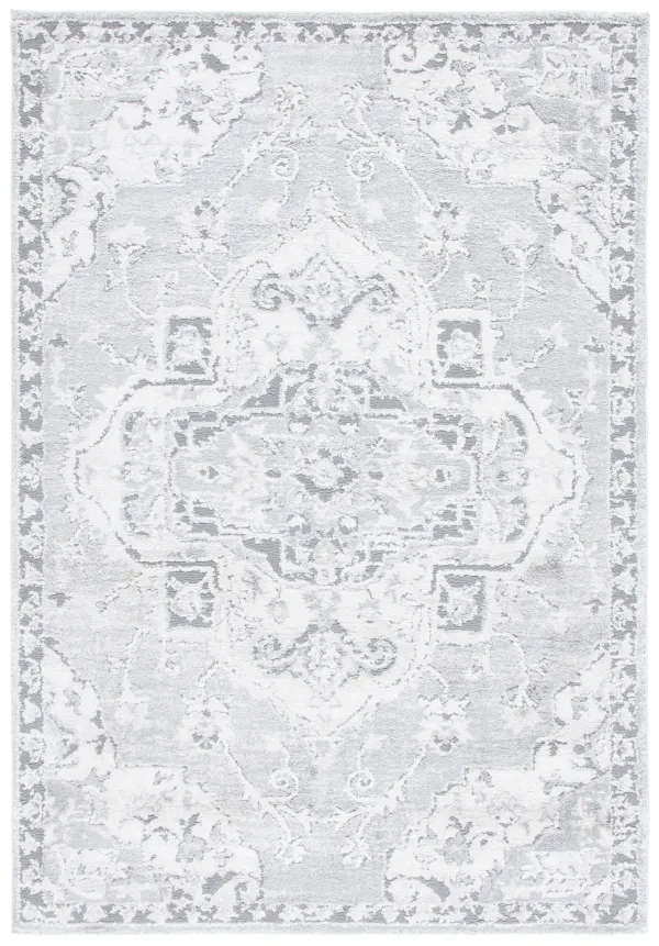 LUNA 111 GREY  5'-3' x 7'-6' Medium Rectangle Rug