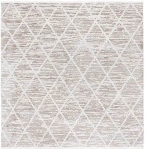 MILA 240 BEIGE  6'-7' x 6'-7' Square Square Rug