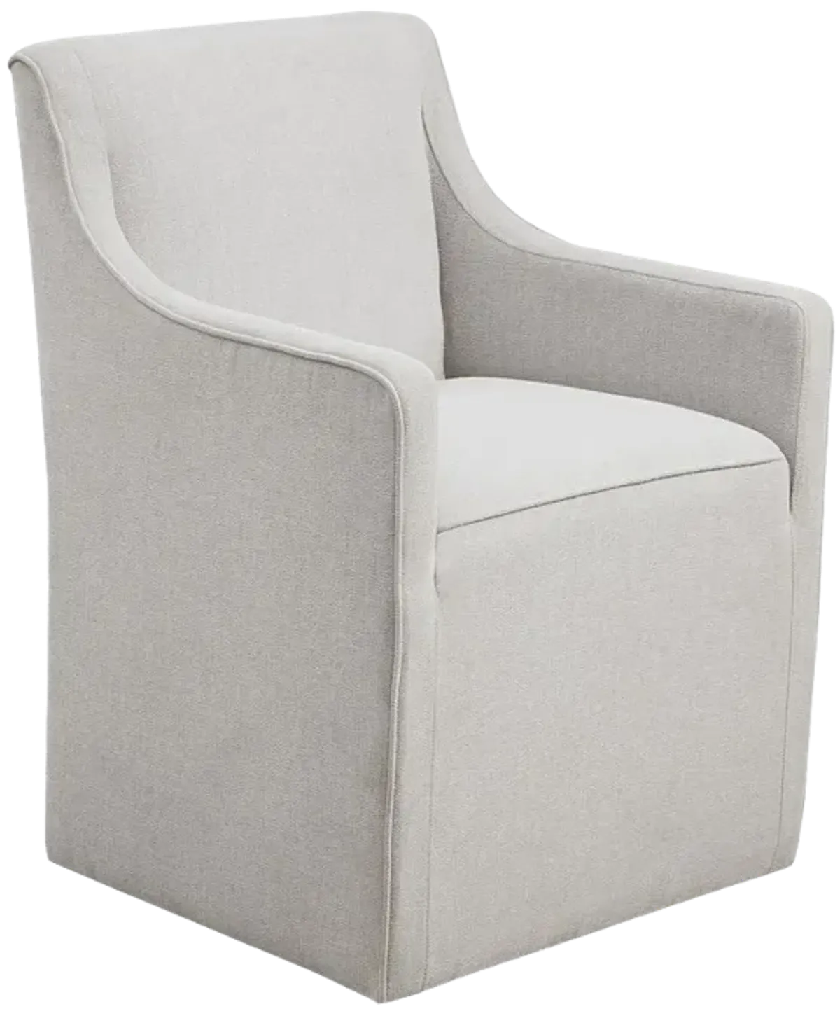 Charlotte Dining Arm Chair with Casters