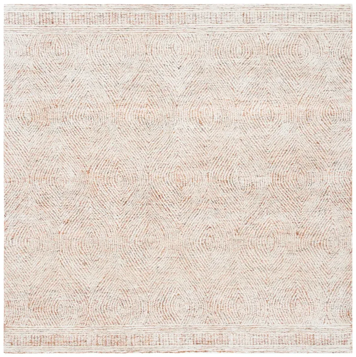 ABSTRACT Hand Tufted 10' x 10' Square area rug