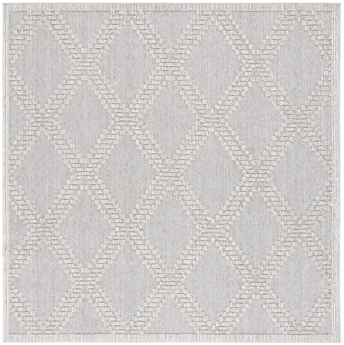 MSRO226 GLOBAL GREY  6'-7' x 6'-7' Square Square Rug