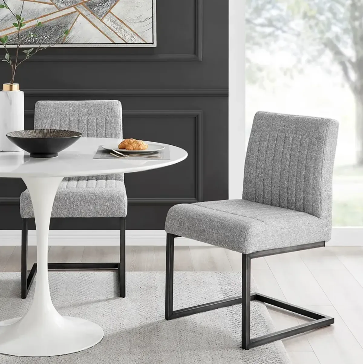 Ronan Fabric Dining Side Chair - Set of 2