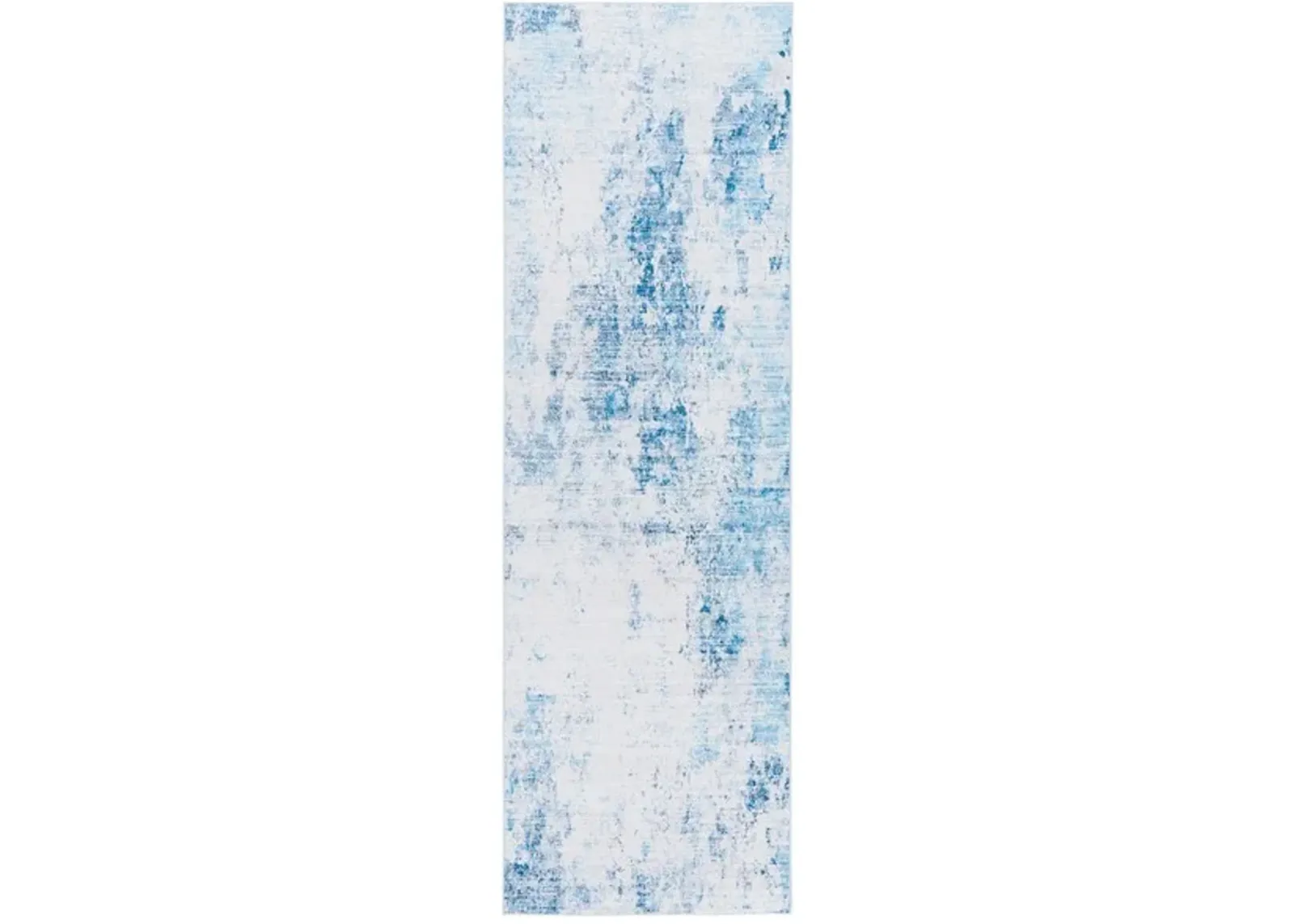 TACOMA 943 Blue  2'-6' X 8' Runner Rug