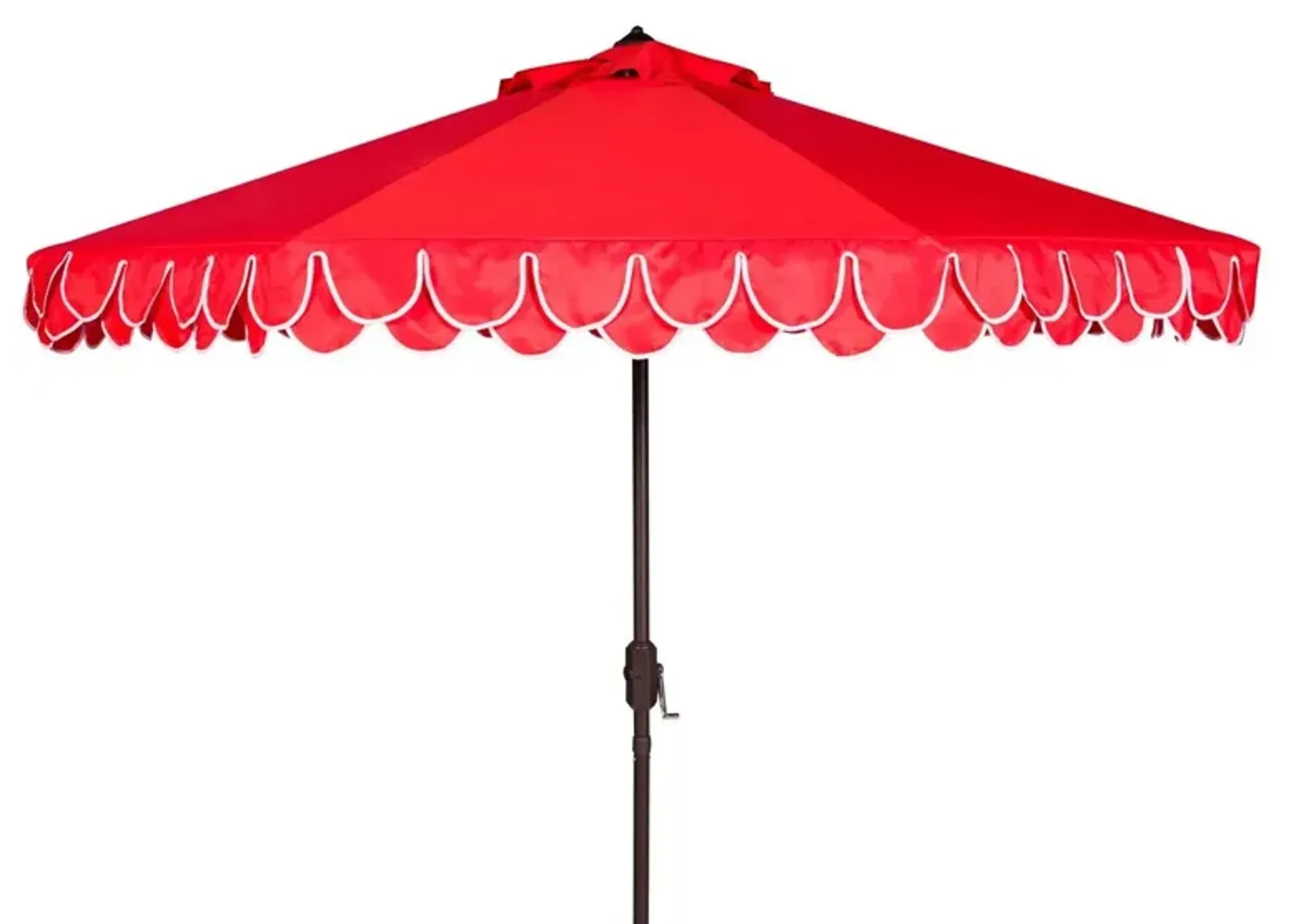 Elegant Valance 9ft Auto Tilt Umbrella