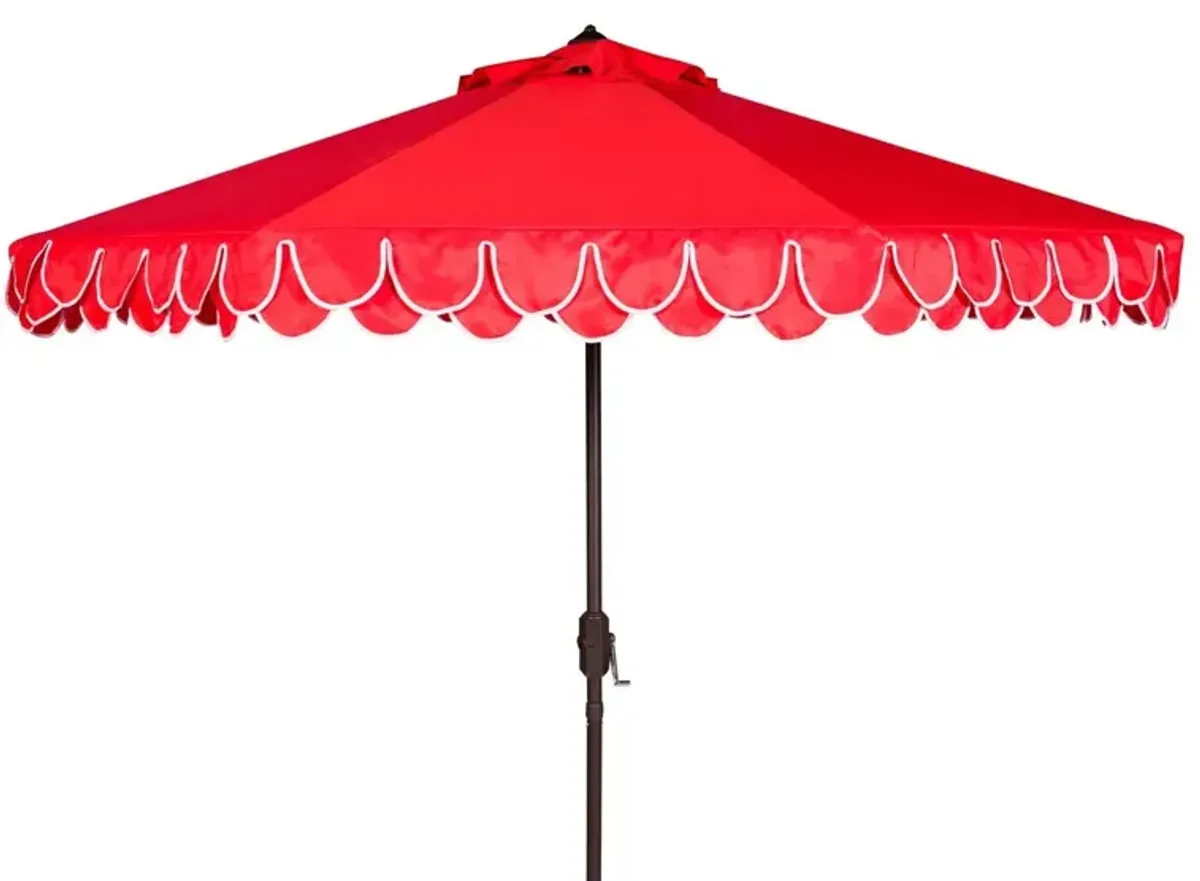 Elegant Valance 9ft Auto Tilt Umbrella