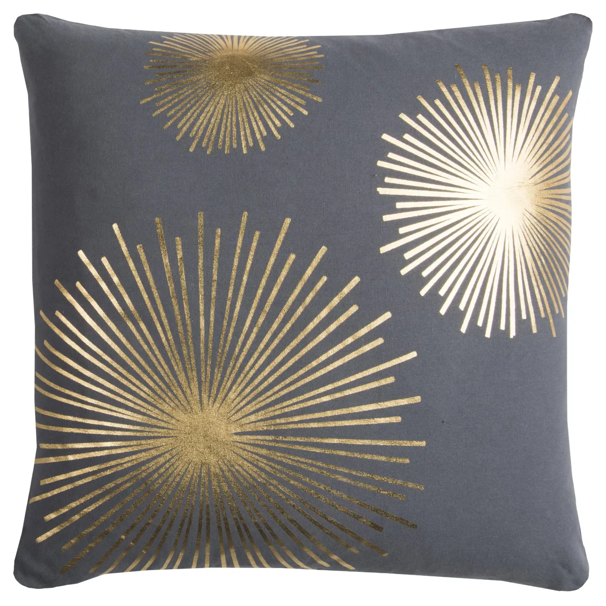 Rachel Kate Star Burst Gray  Pillow