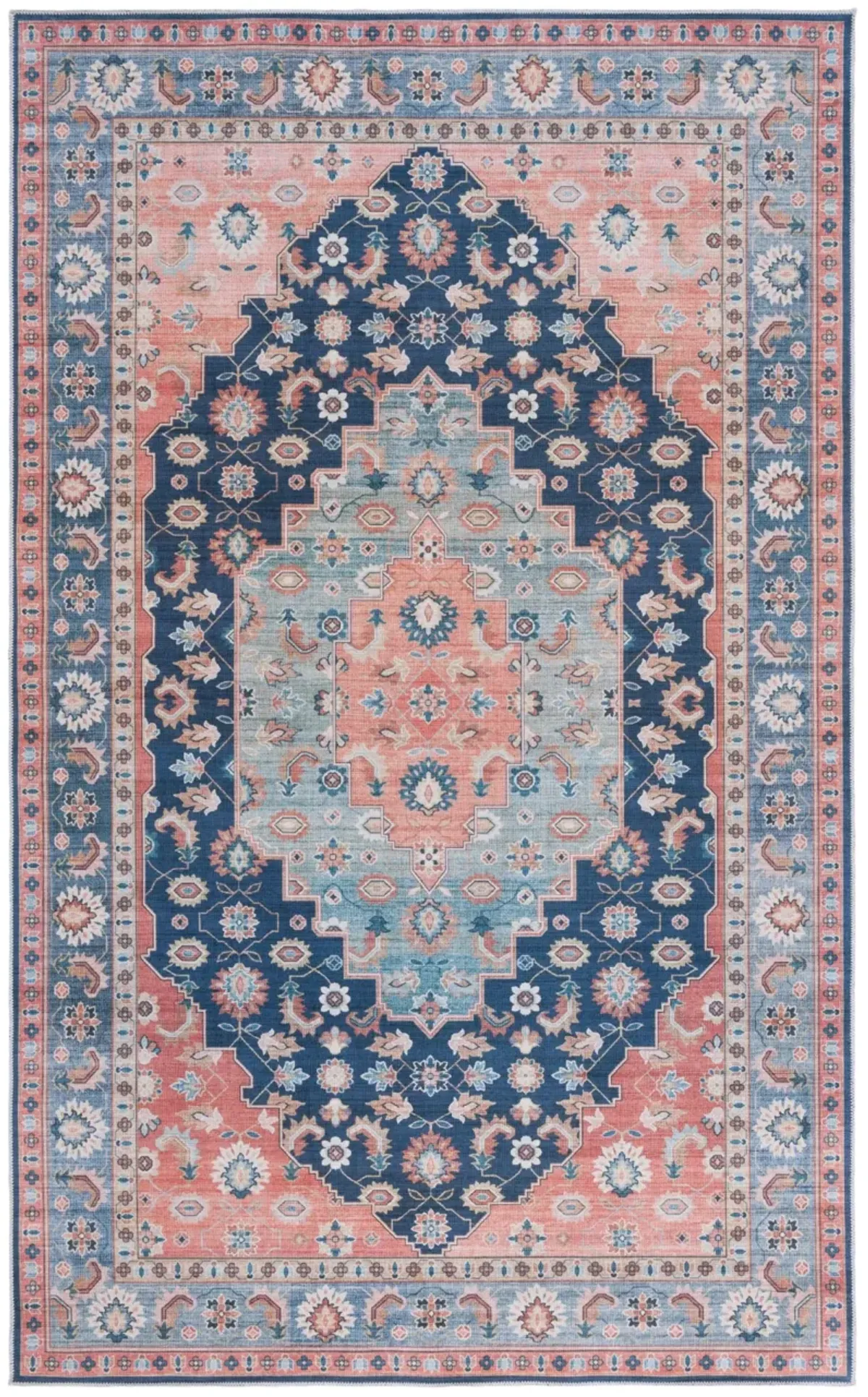 ARIZONA 235 BLUE  3' x 5' Small Rectangle Rug