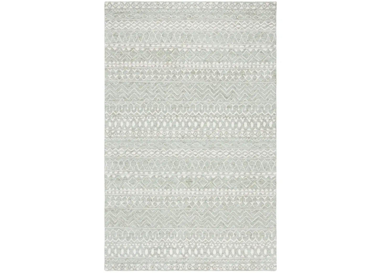 MICRO LOOP 502 SAGE  3' x 5' Small Rectangle Rug