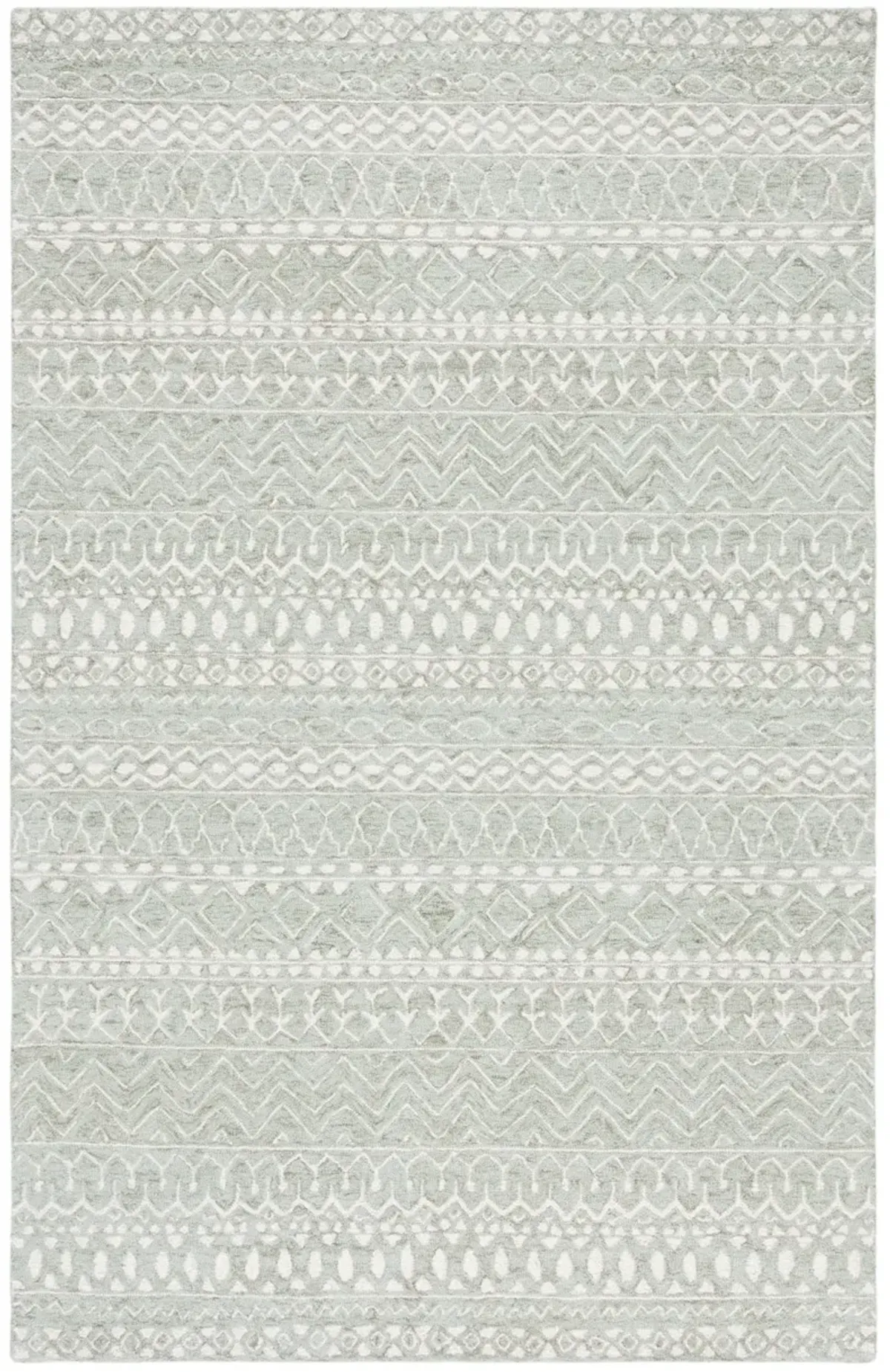 MICRO LOOP 502 SAGE  3' x 5' Small Rectangle Rug