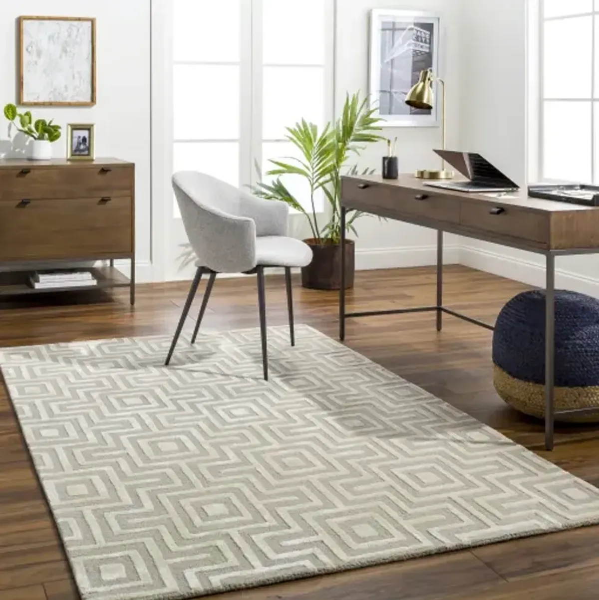 Addison ADD-2301 5' x 7'6" Hand Made Rug