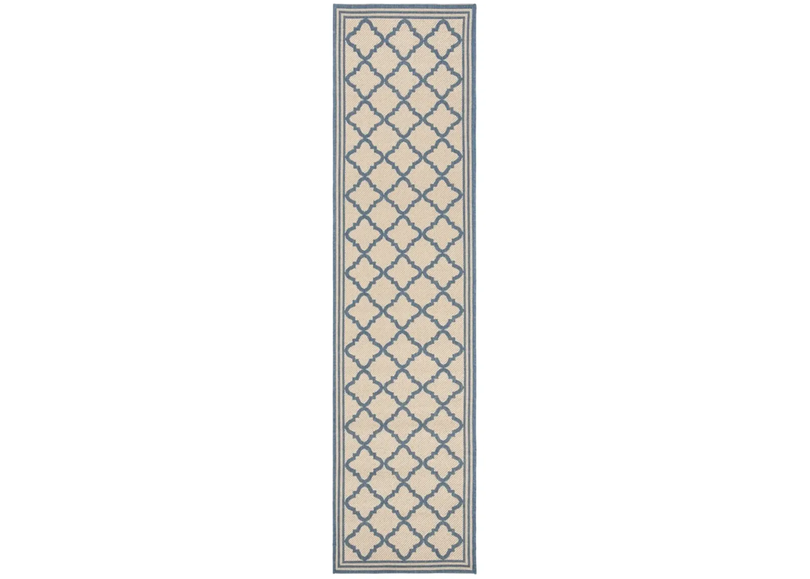 BEACH HOUSE 121 Blue 2'-2' X 12' Runner Rug