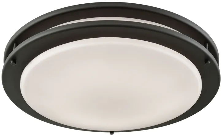 Clarion 15" Wide 1-Light Flush Mount - Oil Rubbed Bronze