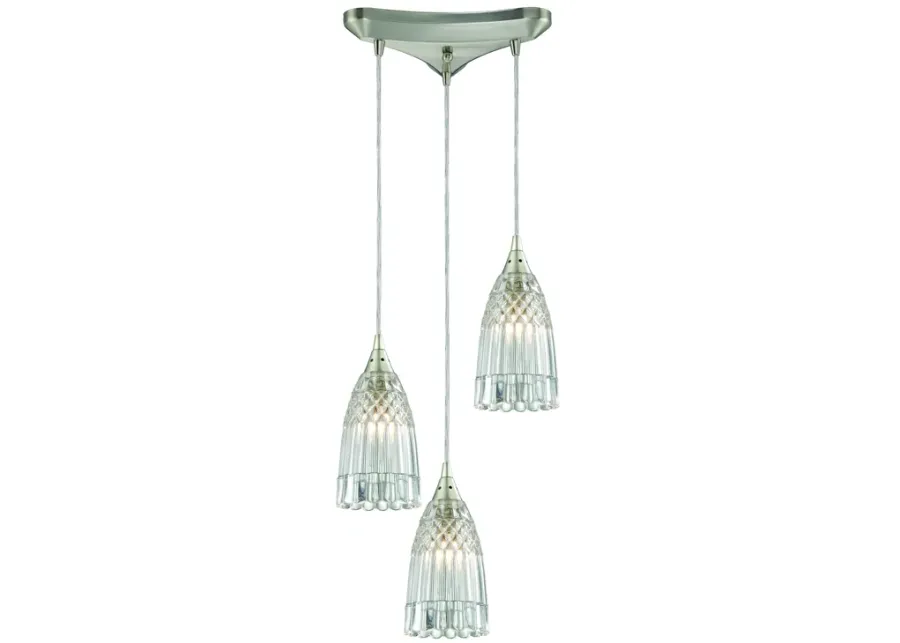 Kersey Configurable Multi Pendant - Satin Nickel