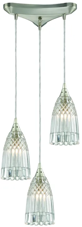 Kersey Configurable Multi Pendant - Satin Nickel