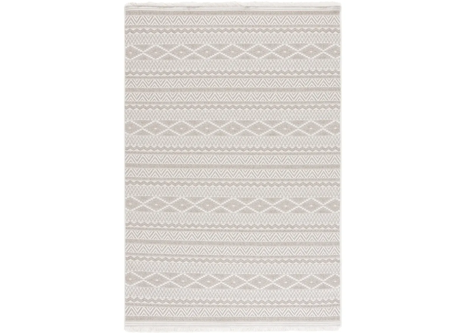 WICKER 152 IVORY  5'-3' x 7'-6' Medium Rectangle Rug