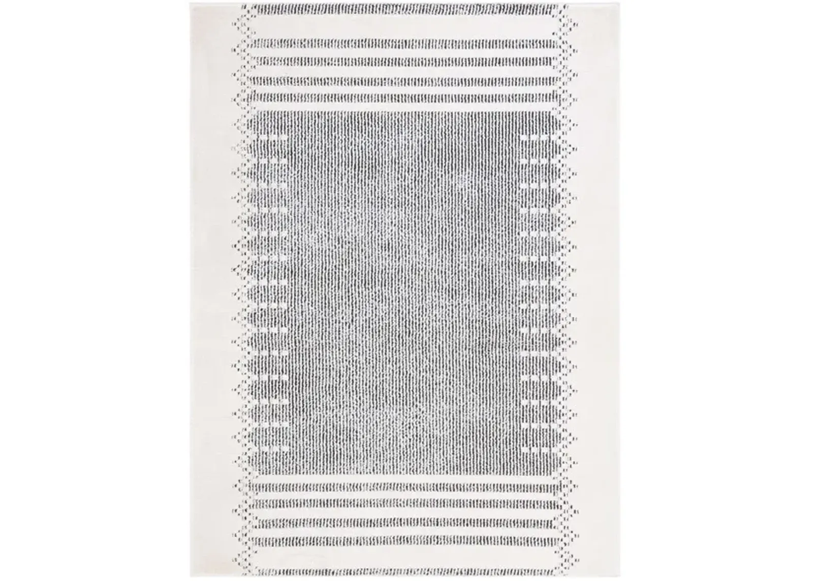 MELODY 106 Black 5'-3' X 7'-6' Medium Rectangle Rug