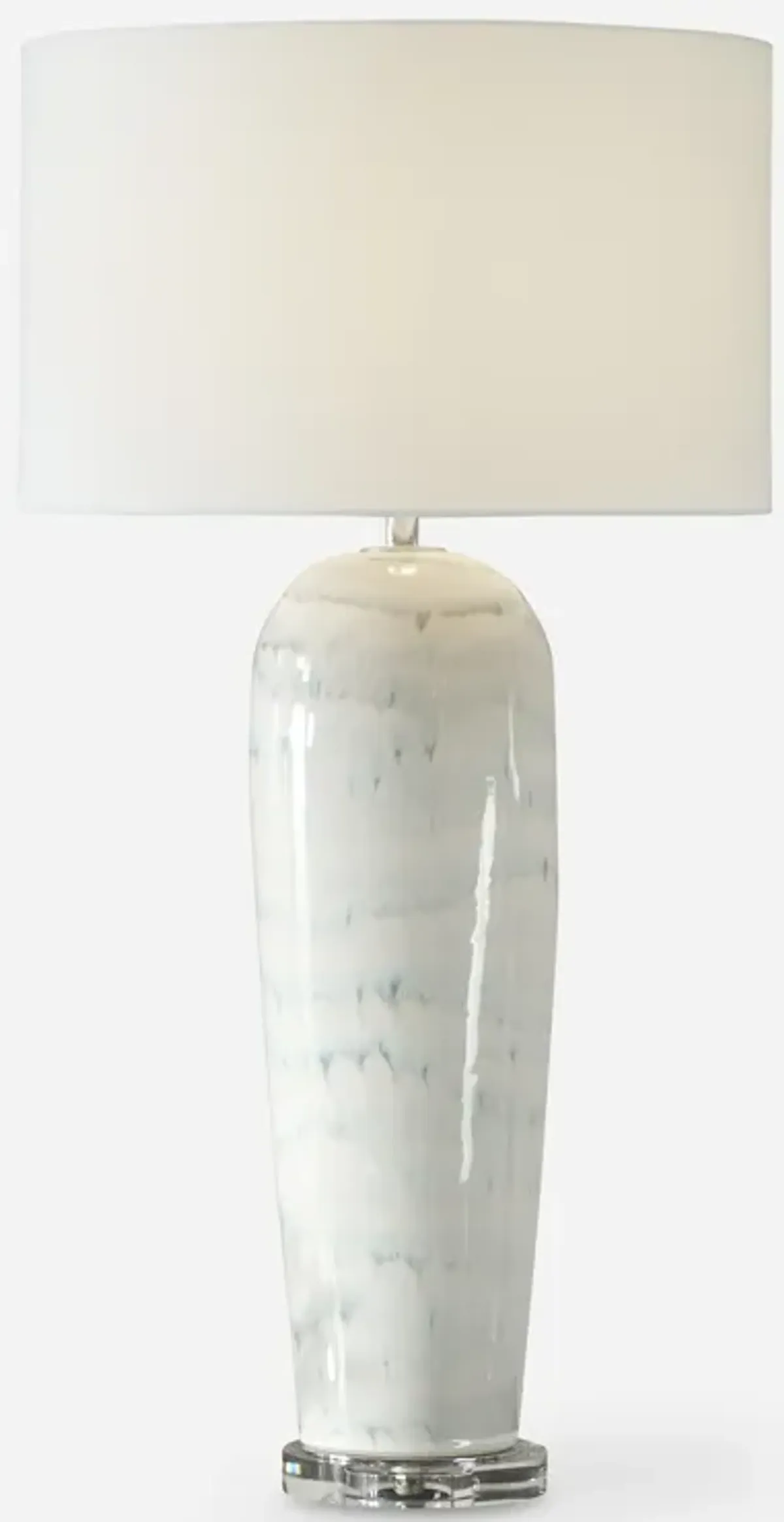 Arden White Glaze Table Lamp