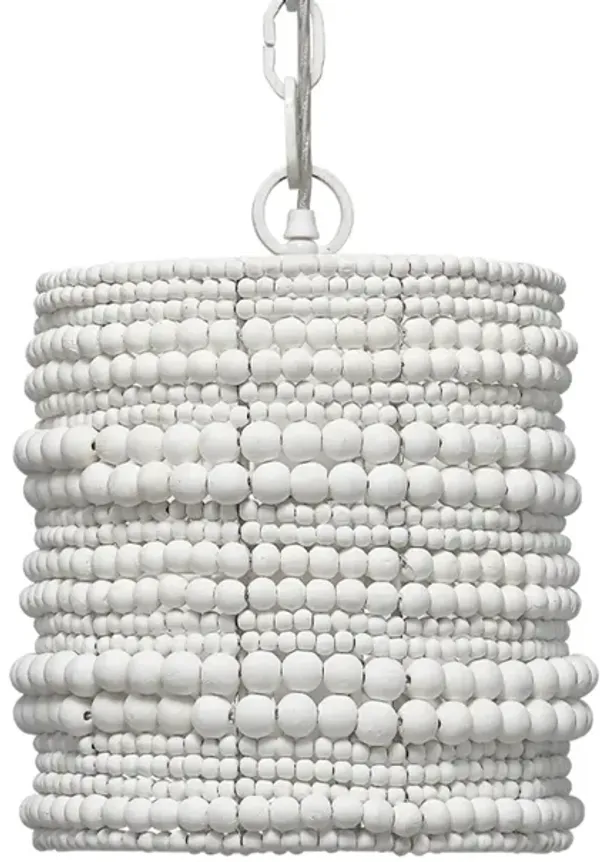 Strand Wood Beaded Pendant