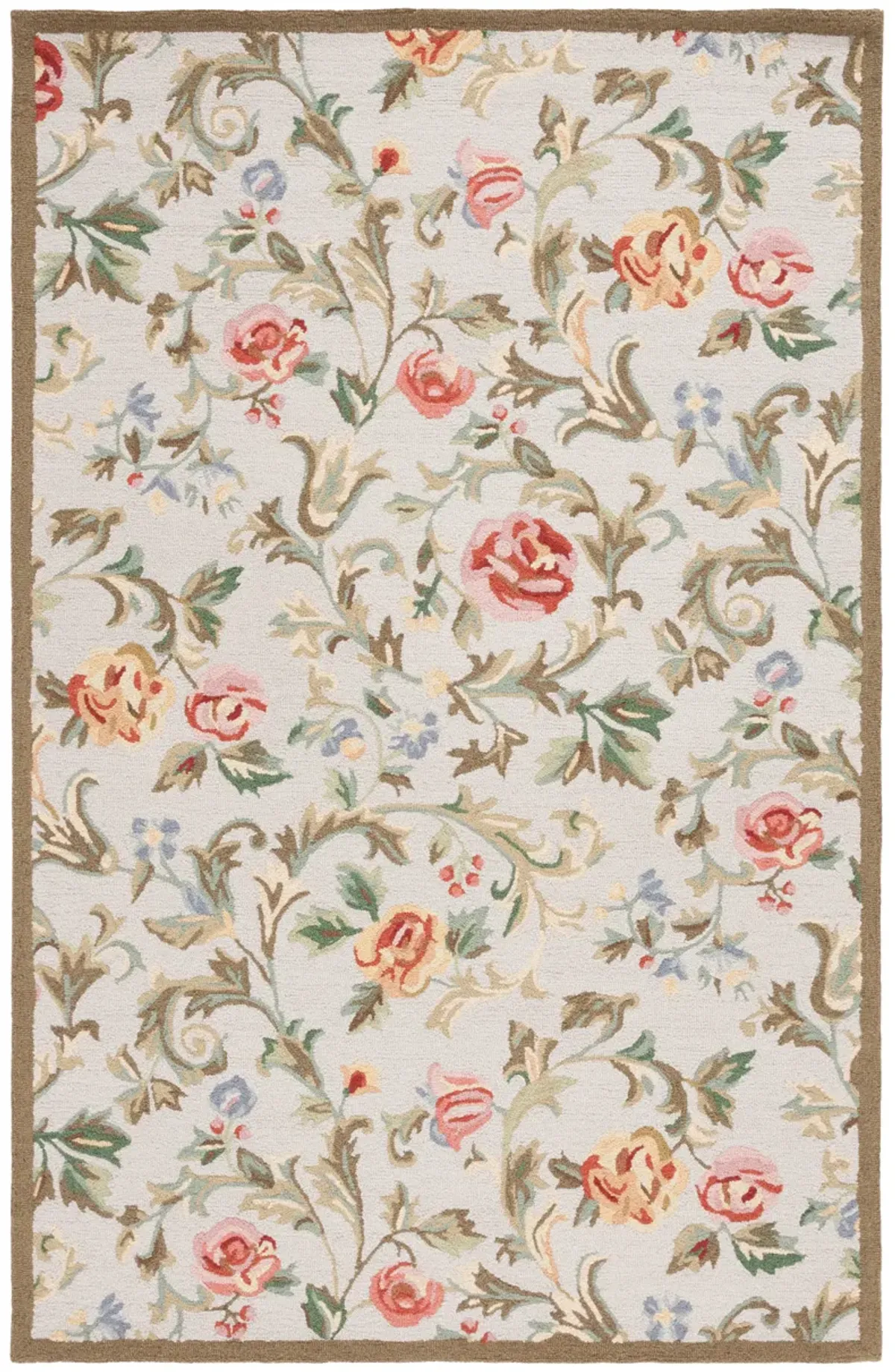 CHELSEA Hand Hooked 3'-9' x 5'-9' area rug