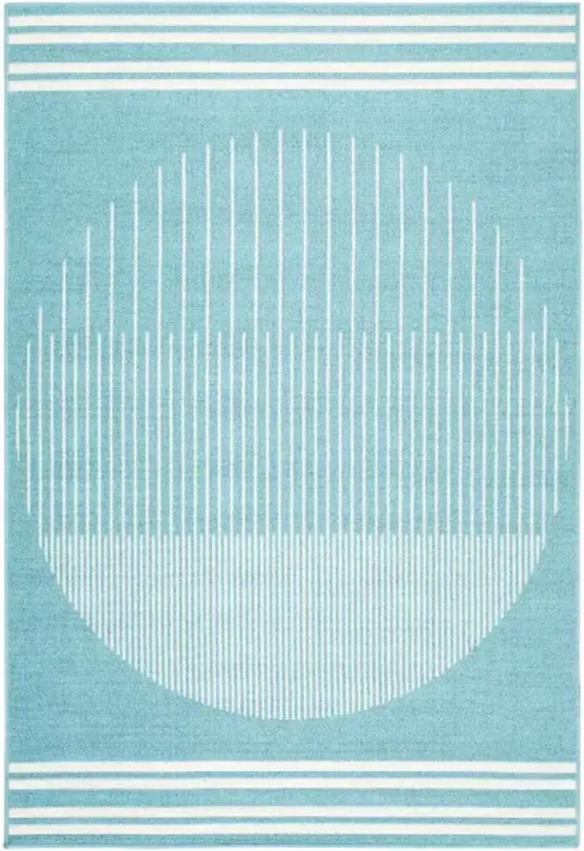 Alfresco ALF-9691 3'7" x 5'7" Machine Woven Rug