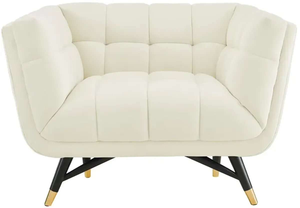 Adept Performance Velvet Armchair