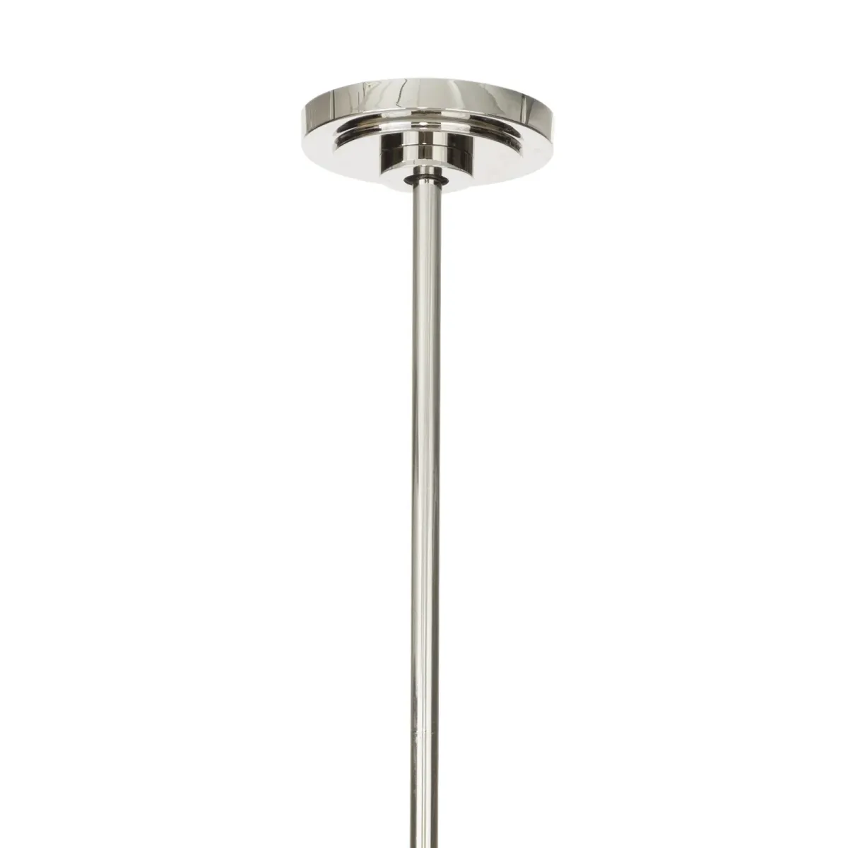 Artemis Pendant Double (Polished Nickel with Champagne Glass)