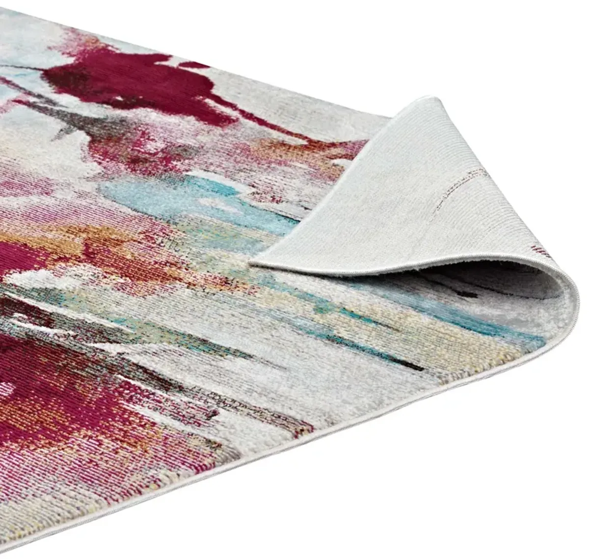 Blume Abstract Floral 4x6 Area Rug