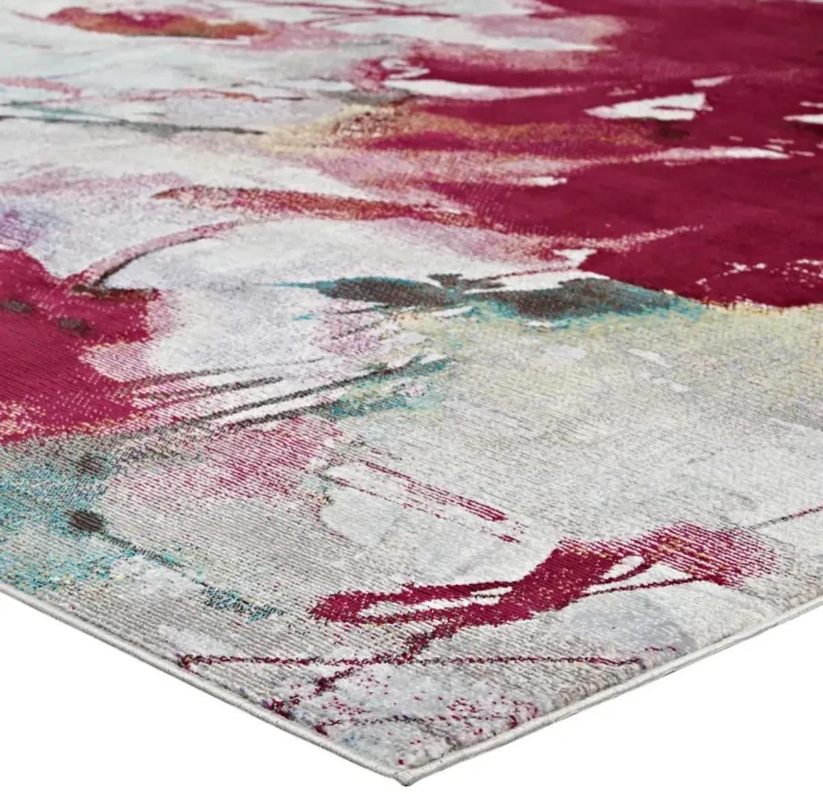 Blume Abstract Floral 4x6 Area Rug