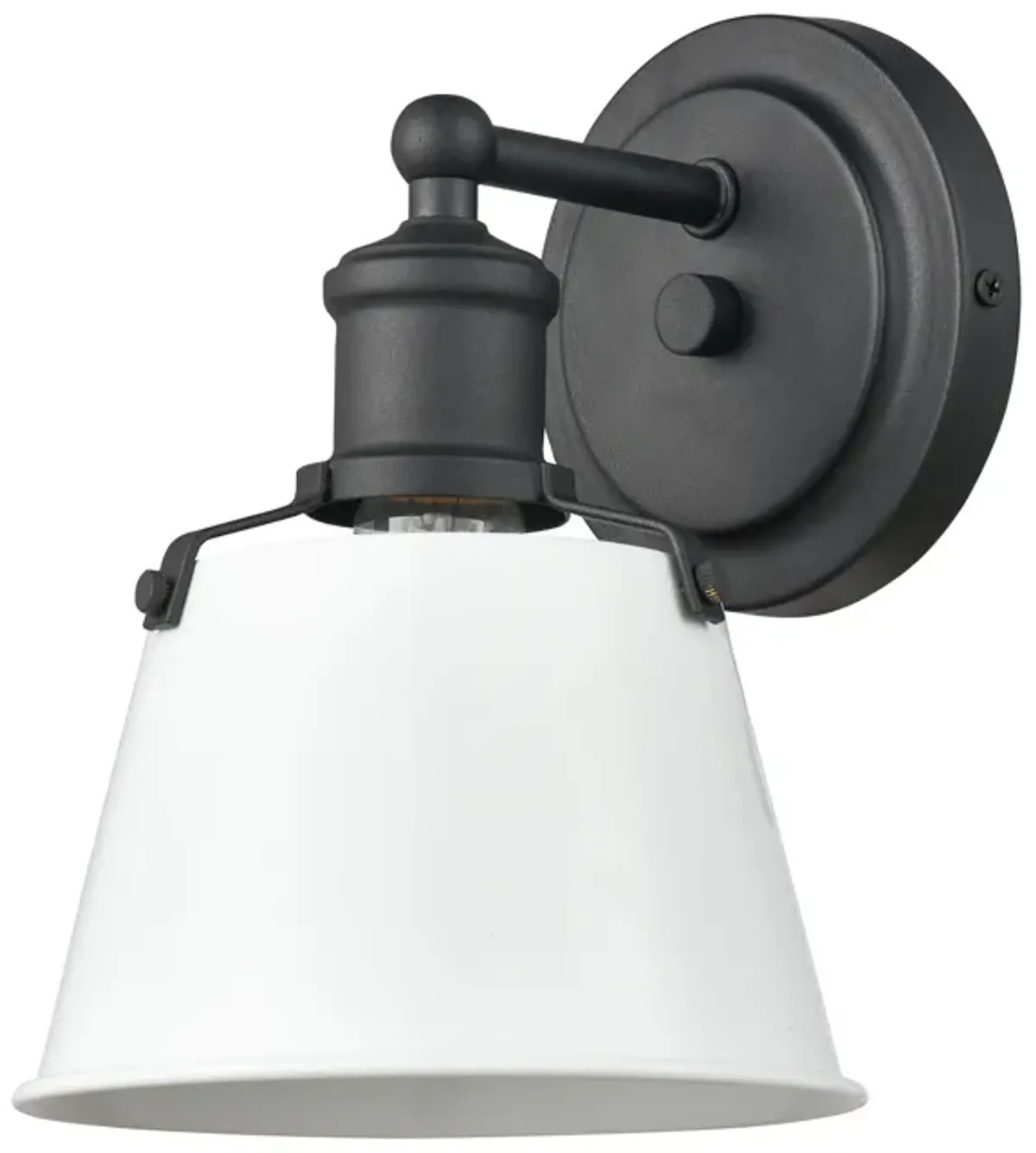 Holgate 9" High 1-Light Sconce - Charcoal