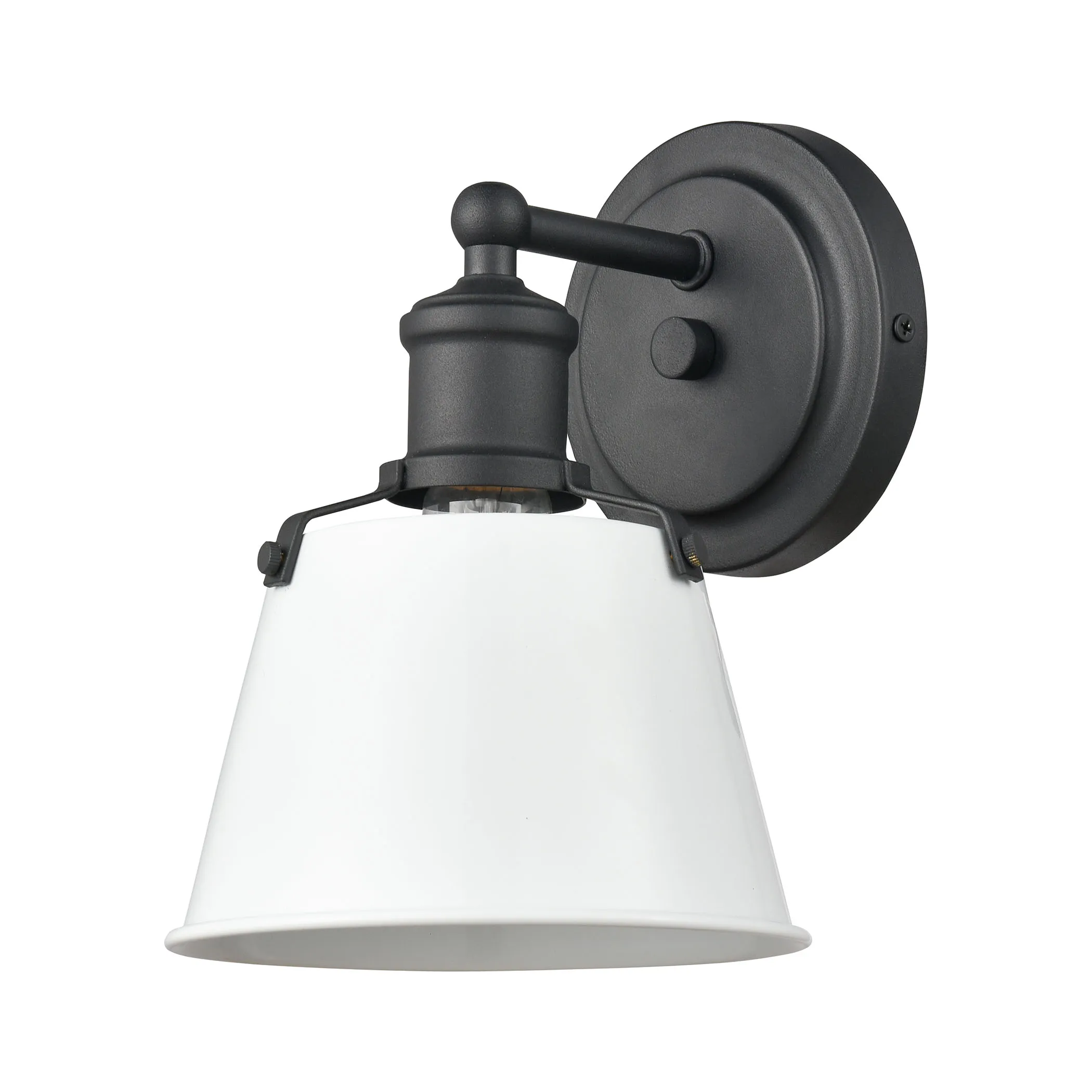 Holgate 9" High 1-Light Sconce - Charcoal