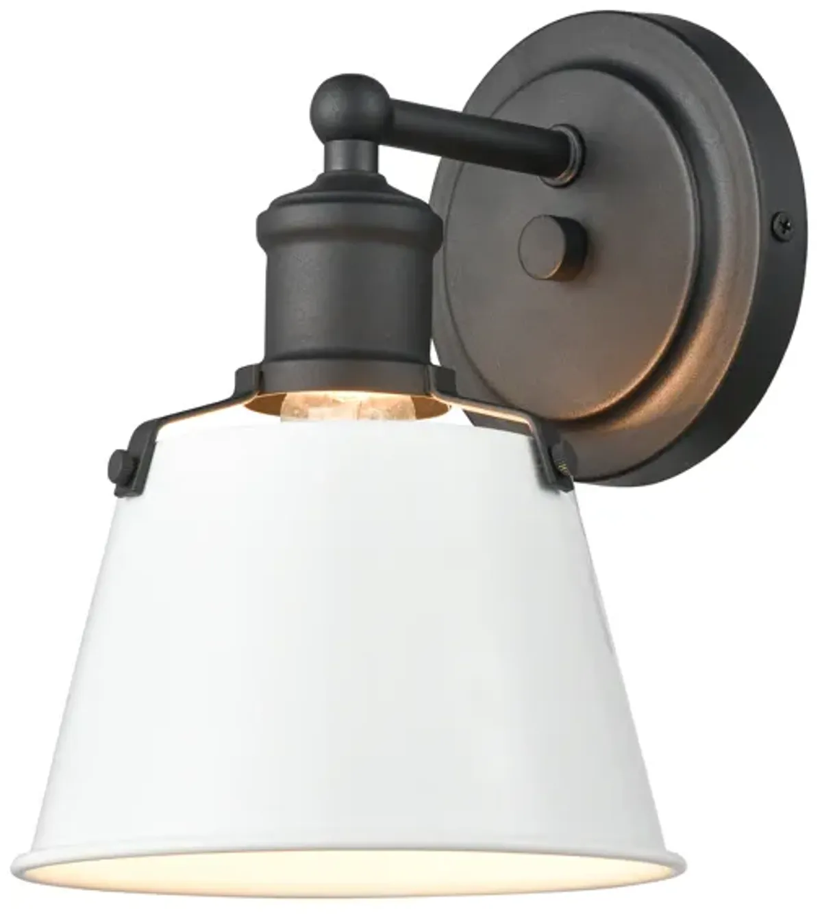 Holgate 9" High 1-Light Sconce - Charcoal