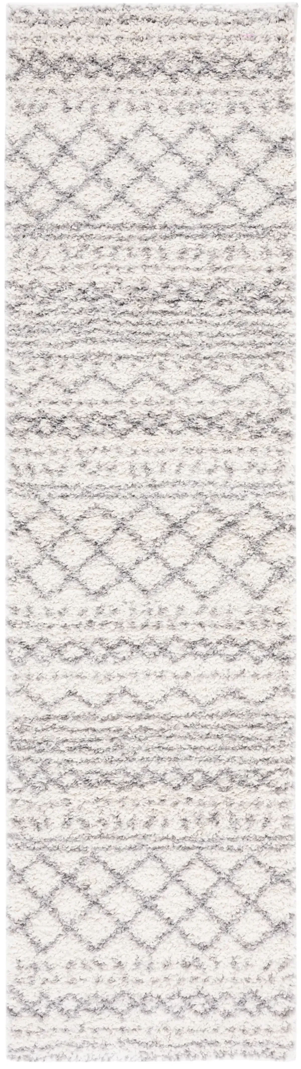 ARIZONA SHAG 741 IVORY  2'-3' x 16' Runner Rug