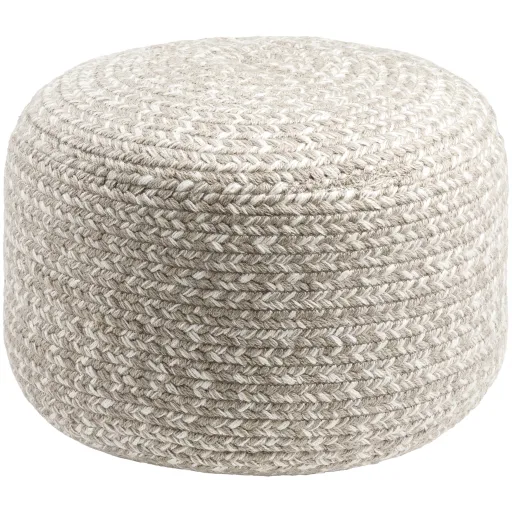 Entwined EDPF-003 12"H x 18"W x 18"D Pouf