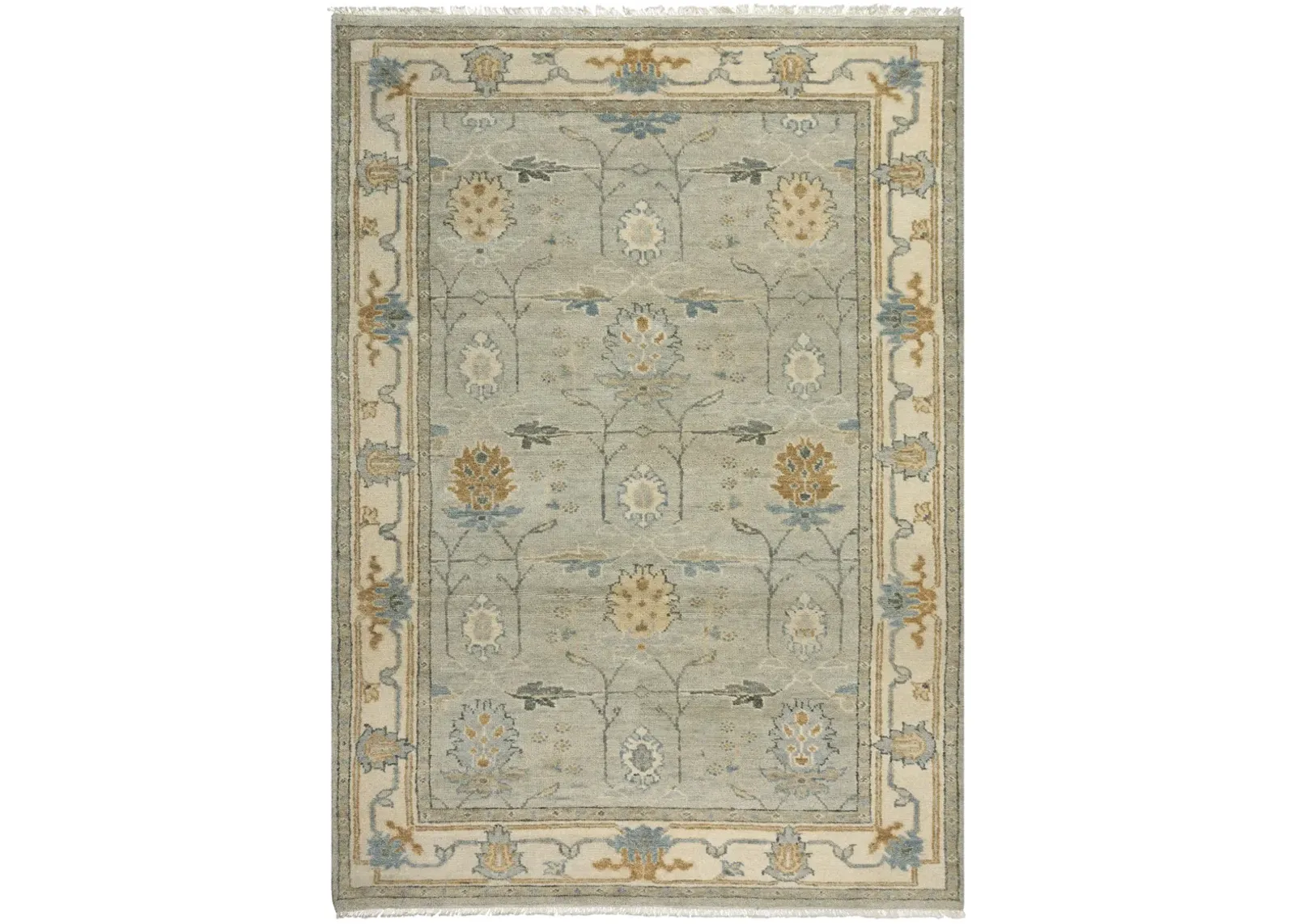 Belmont Beige  Hand Spun Wool 10' x 14' Rectangle Rug