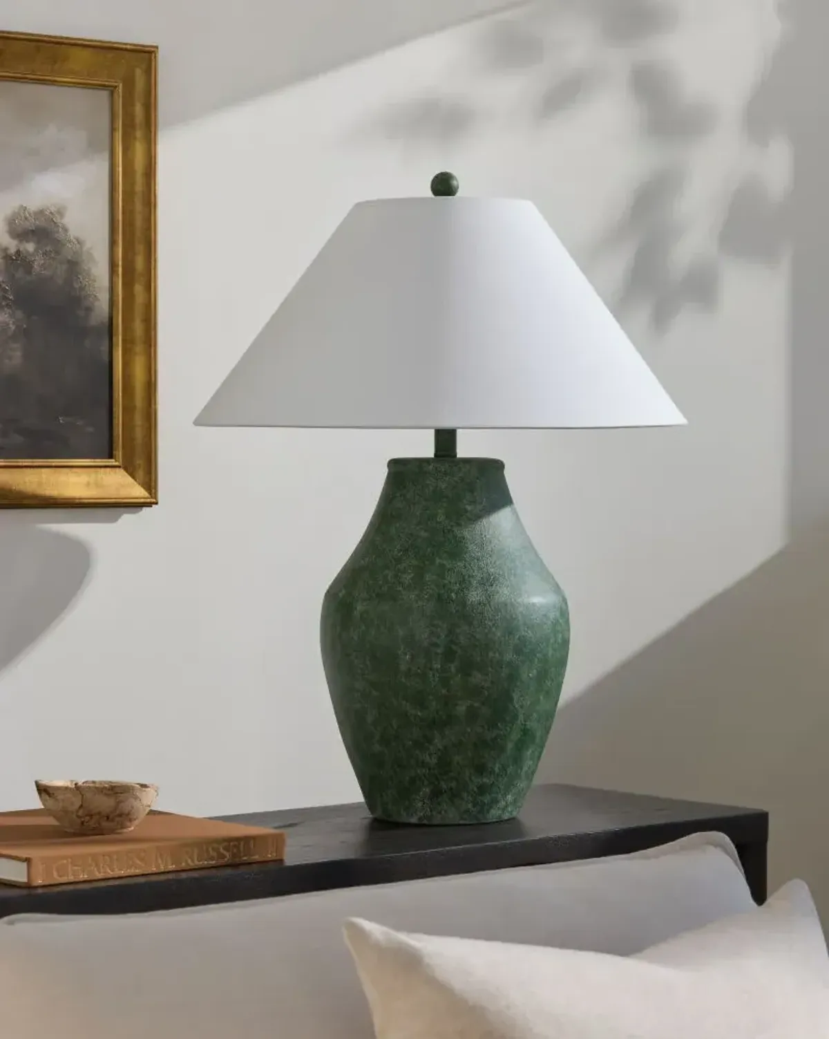 Amaryllis ARS-008 28"H x 22"W x 22"D Accent Table Lamp