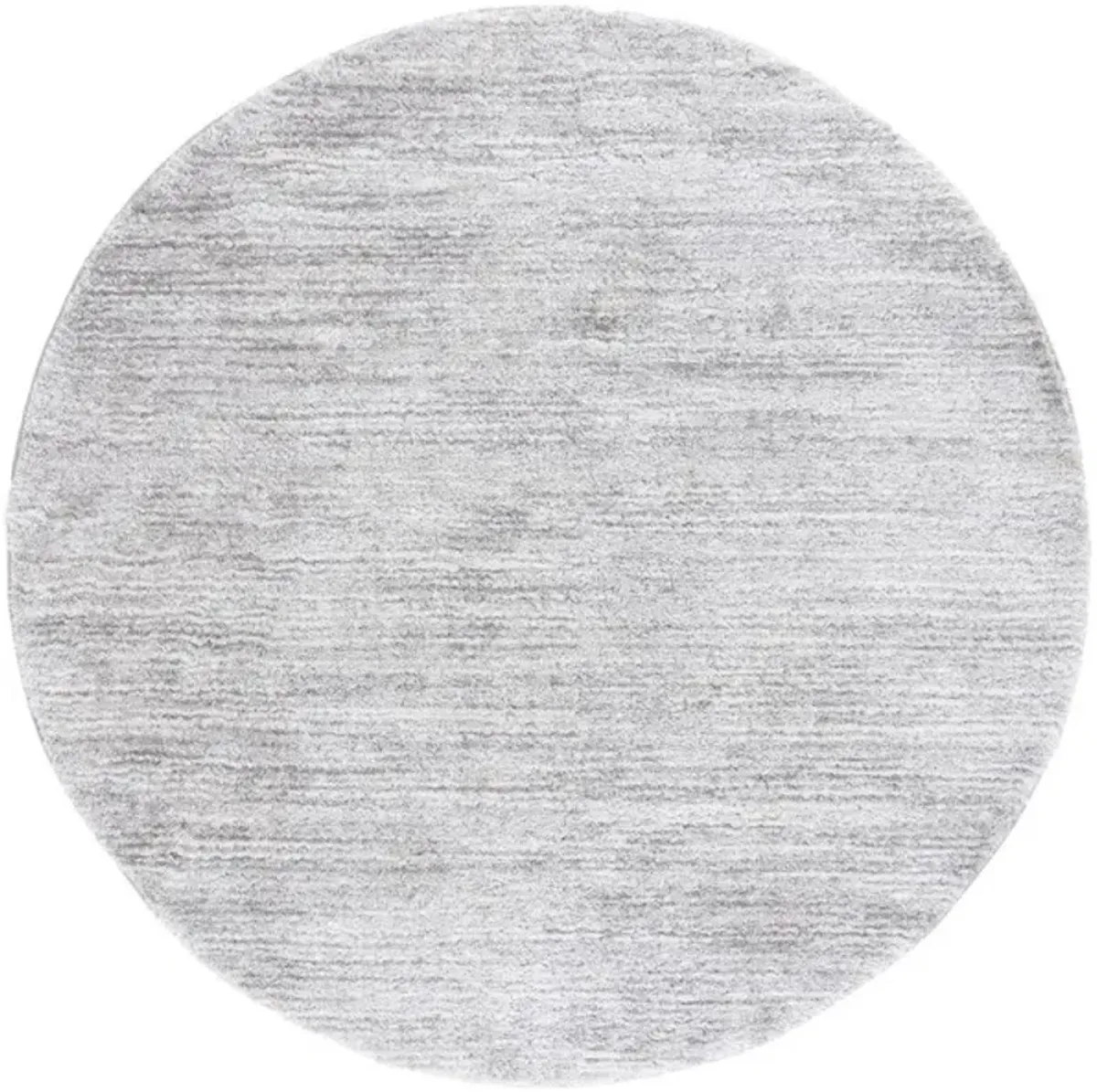JASMINE SHAG 100 Grey  6'-7' X 6'-7' Round Round Rug