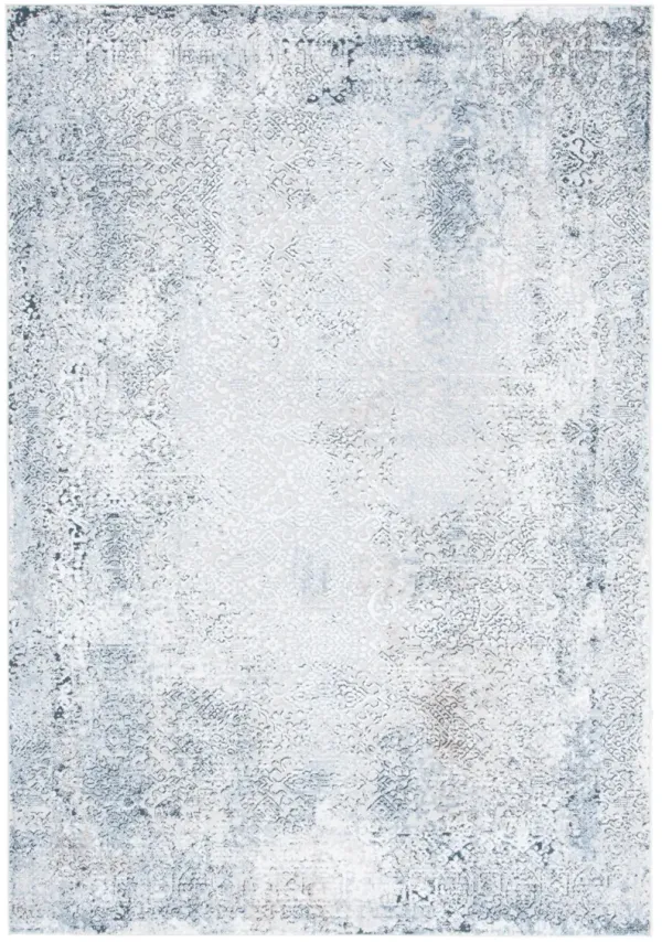PARKER 118 BLUE  8' x 10' Large Rectangle Rug