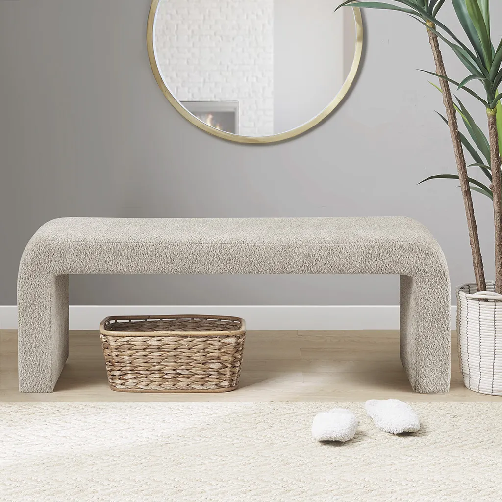 Boucle Waterfall Bench