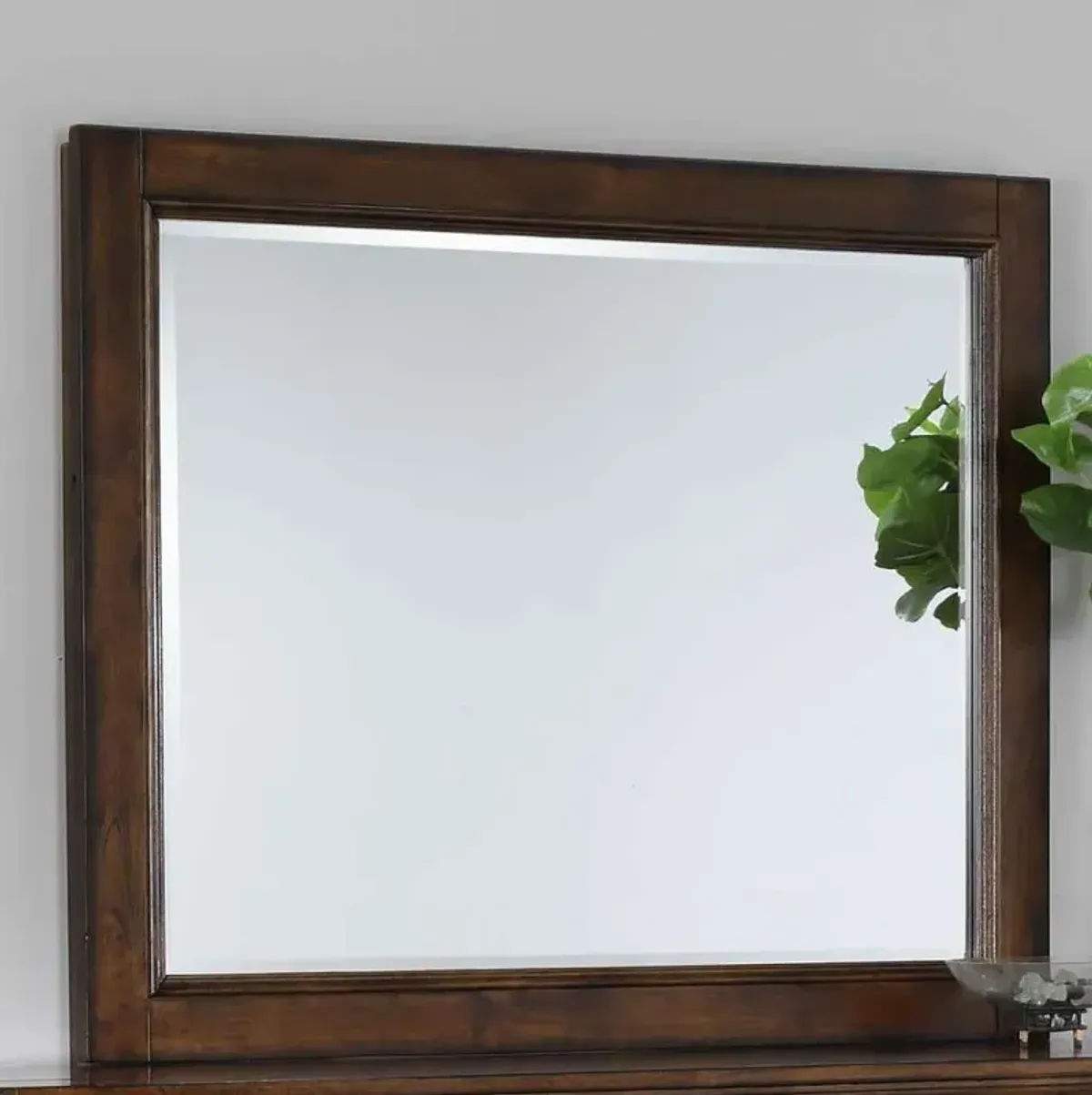 Elk Grove Rectangular Dresser Mirror Vintage Bourbon