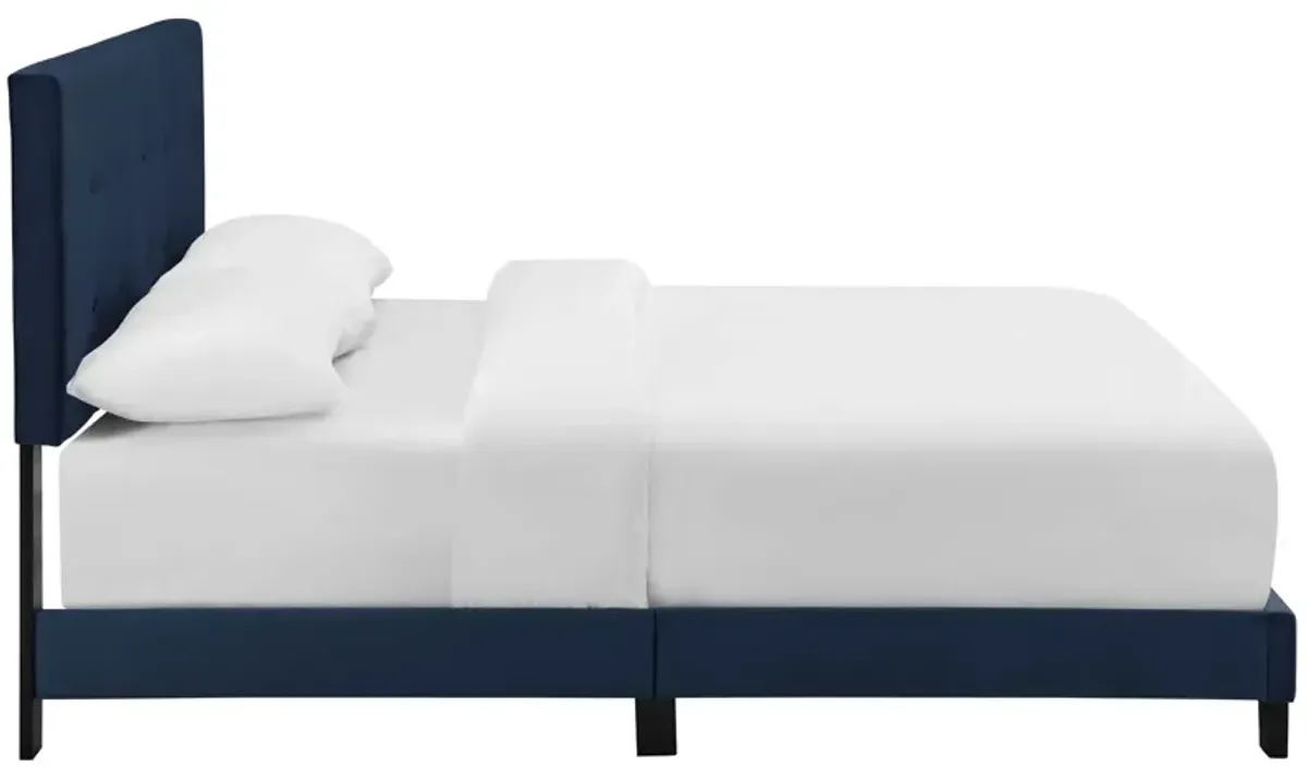 Amira Queen Performance Velvet Bed