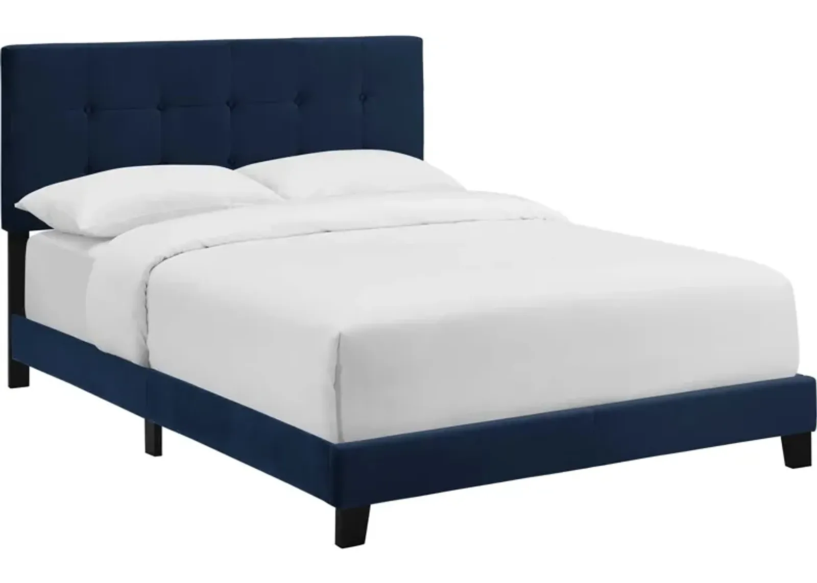 Amira Queen Performance Velvet Bed