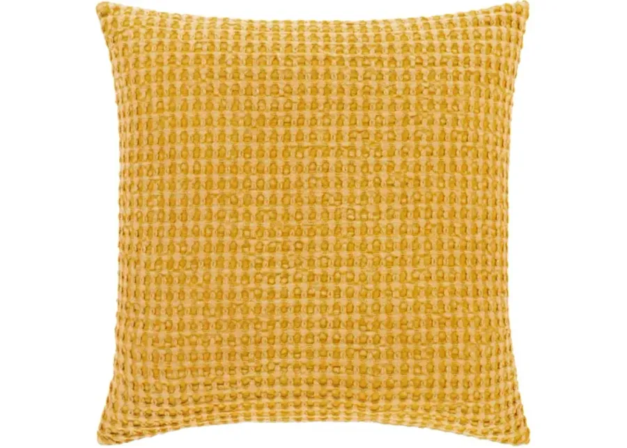 Waffle 18"H x 18"W Pillow Cover