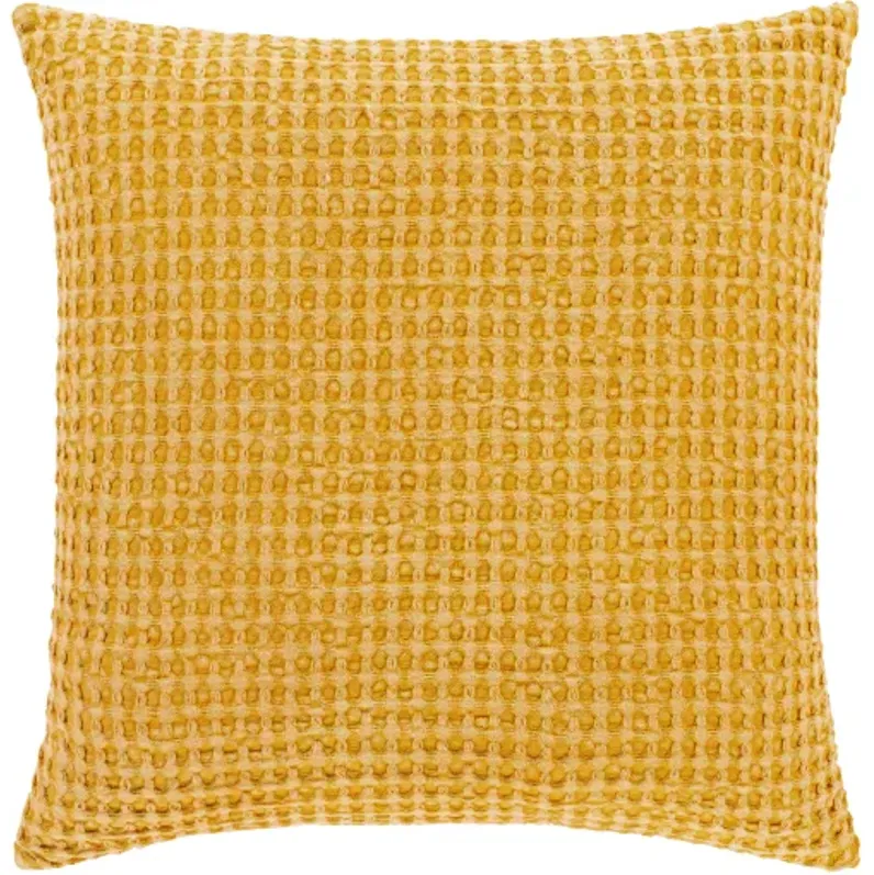 Waffle 18"H x 18"W Pillow Cover