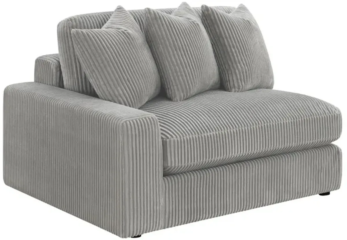 Aaron Upholstered Reversible Sectional Fog