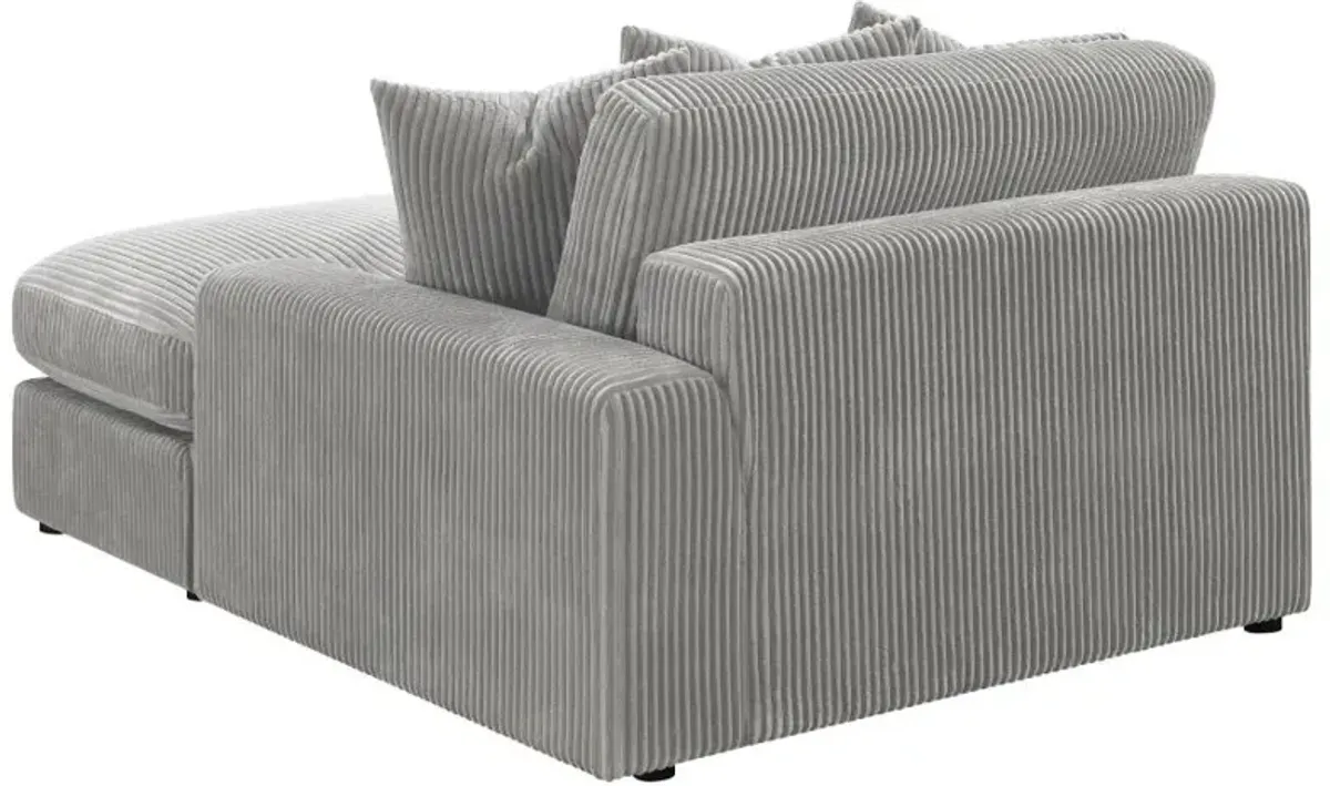 Aaron Upholstered Reversible Sectional Fog