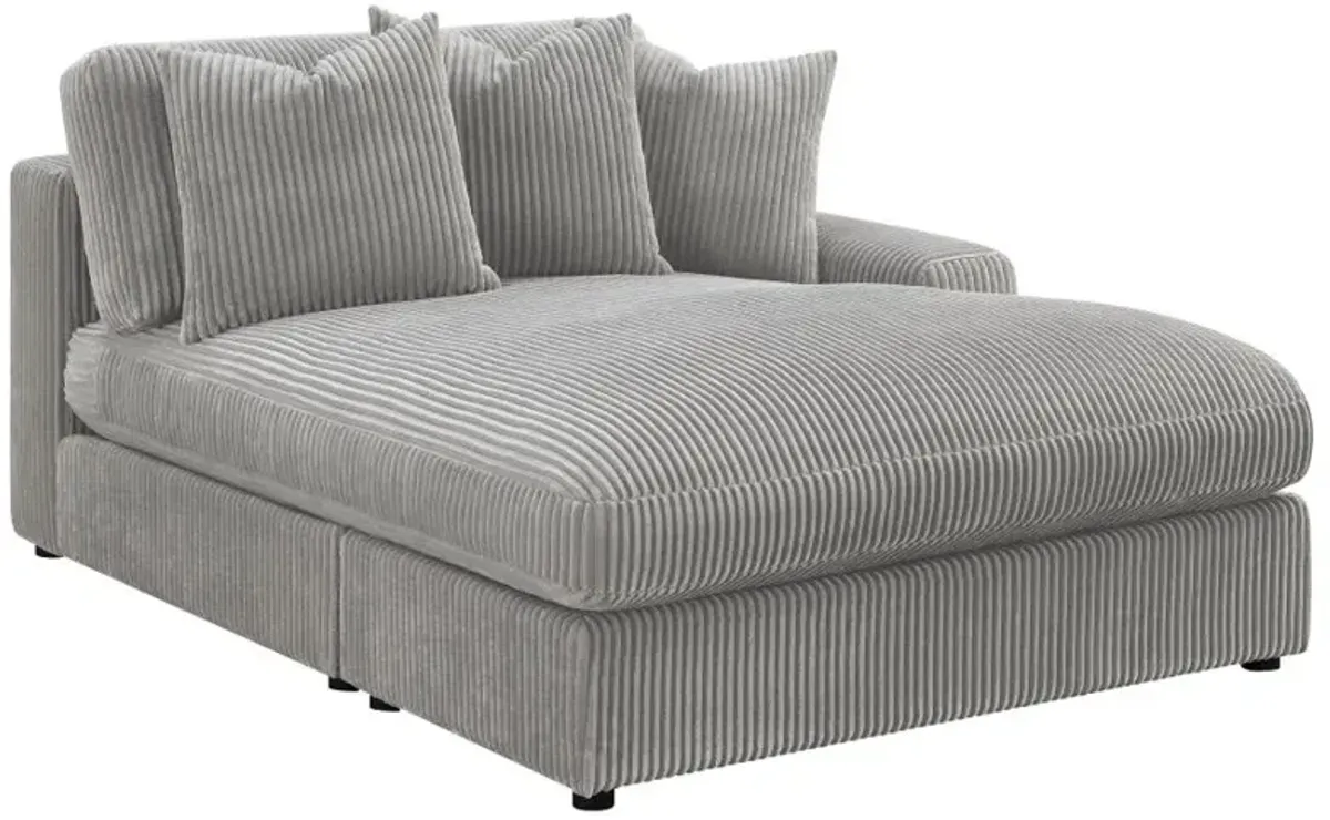 Aaron Upholstered Reversible Sectional Fog