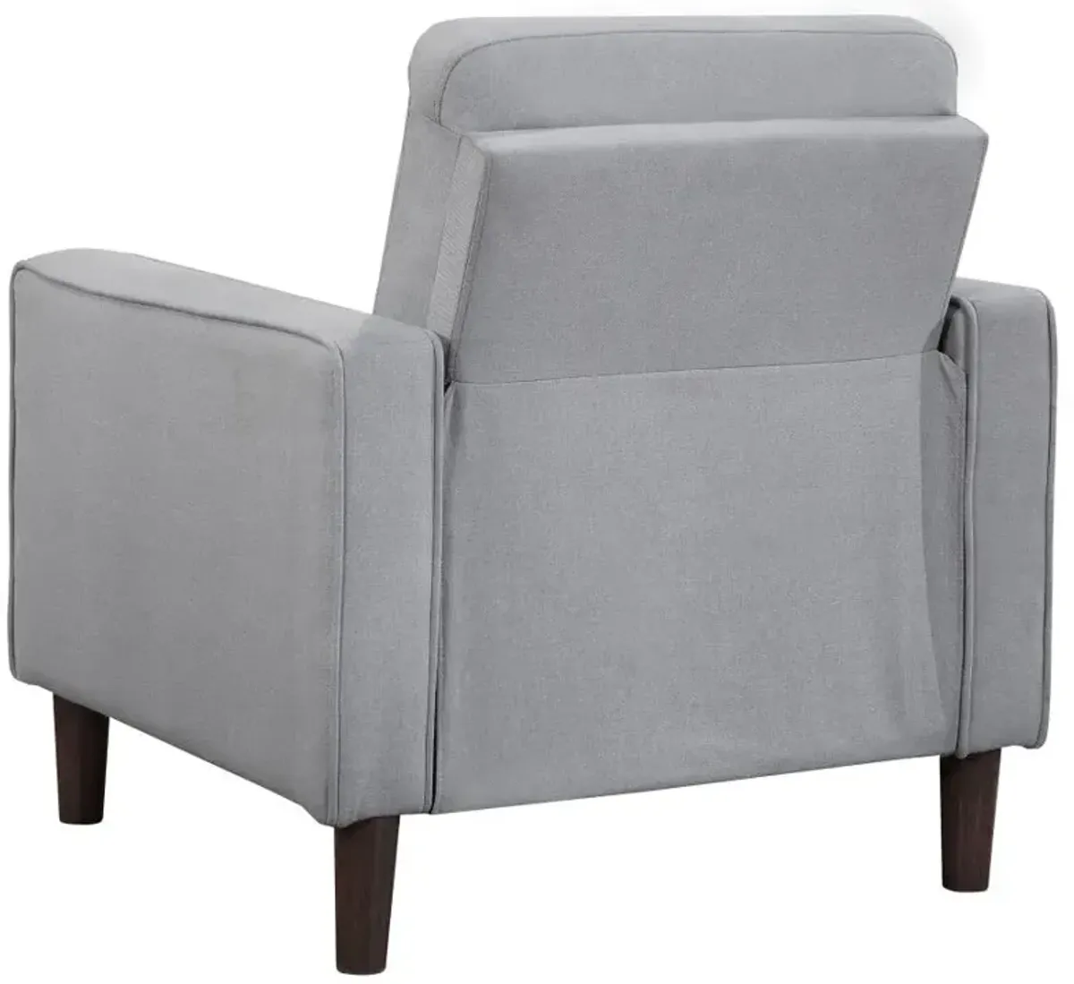 Bowen 3-piece Upholstered Track Arms Tufted Sofa Set Grey