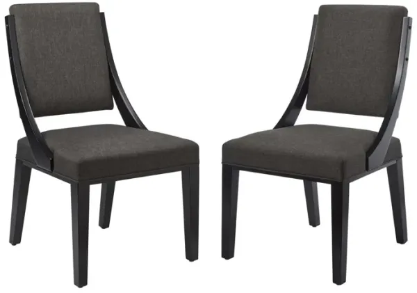 Cambridge Upholstered Fabric Dining Chairs - Set of 2