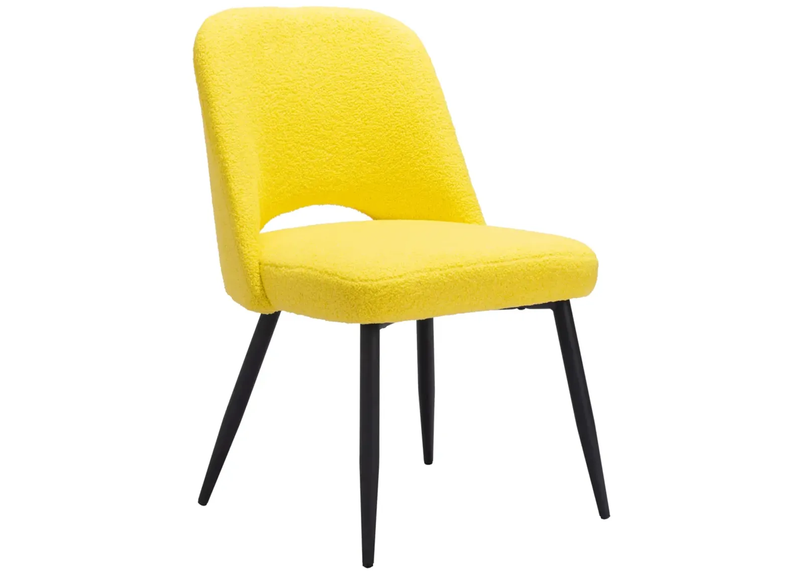 Teddy Dining Chair (Set of 2) Yellow