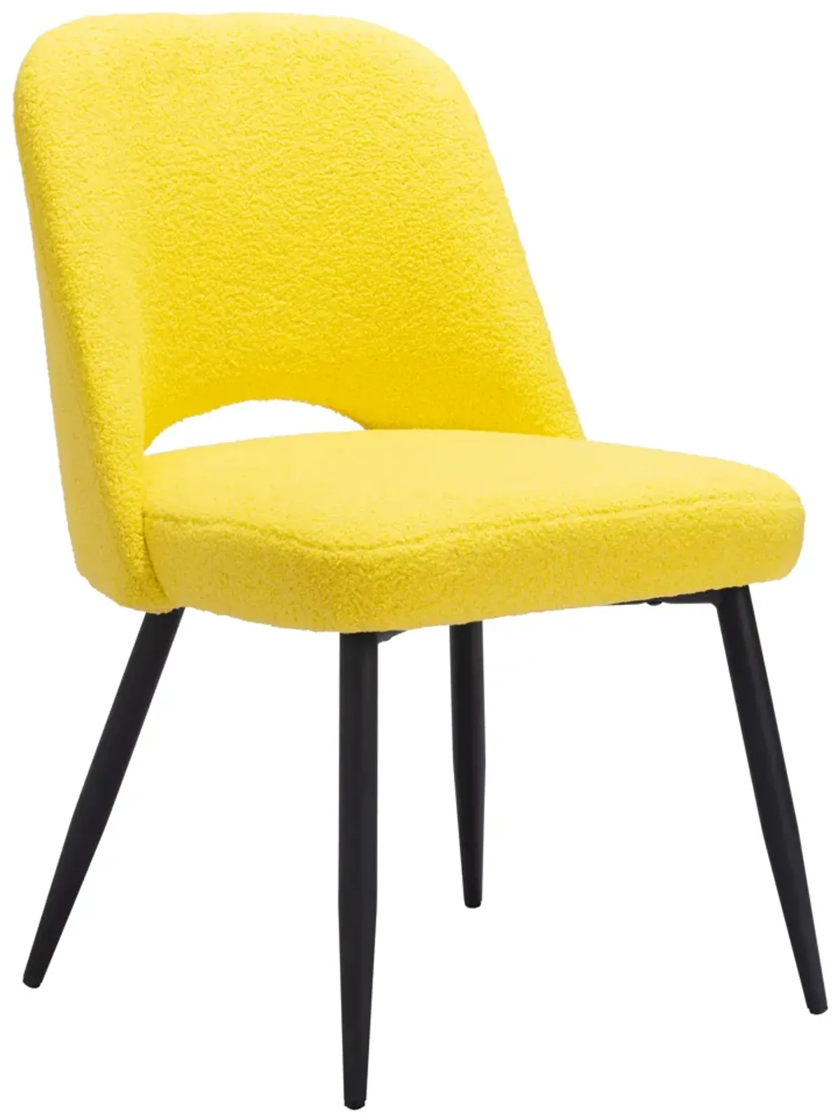 Teddy Dining Chair (Set of 2) Yellow